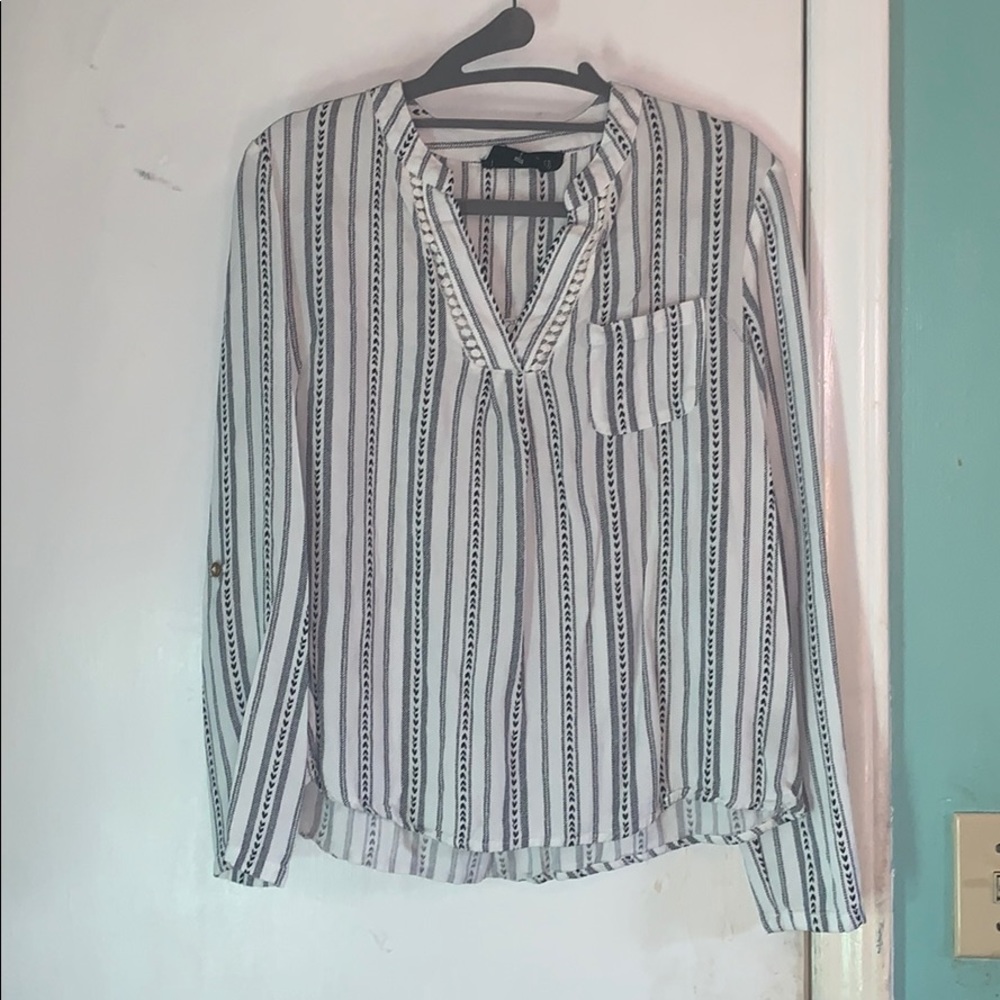 Long sleeve blouse